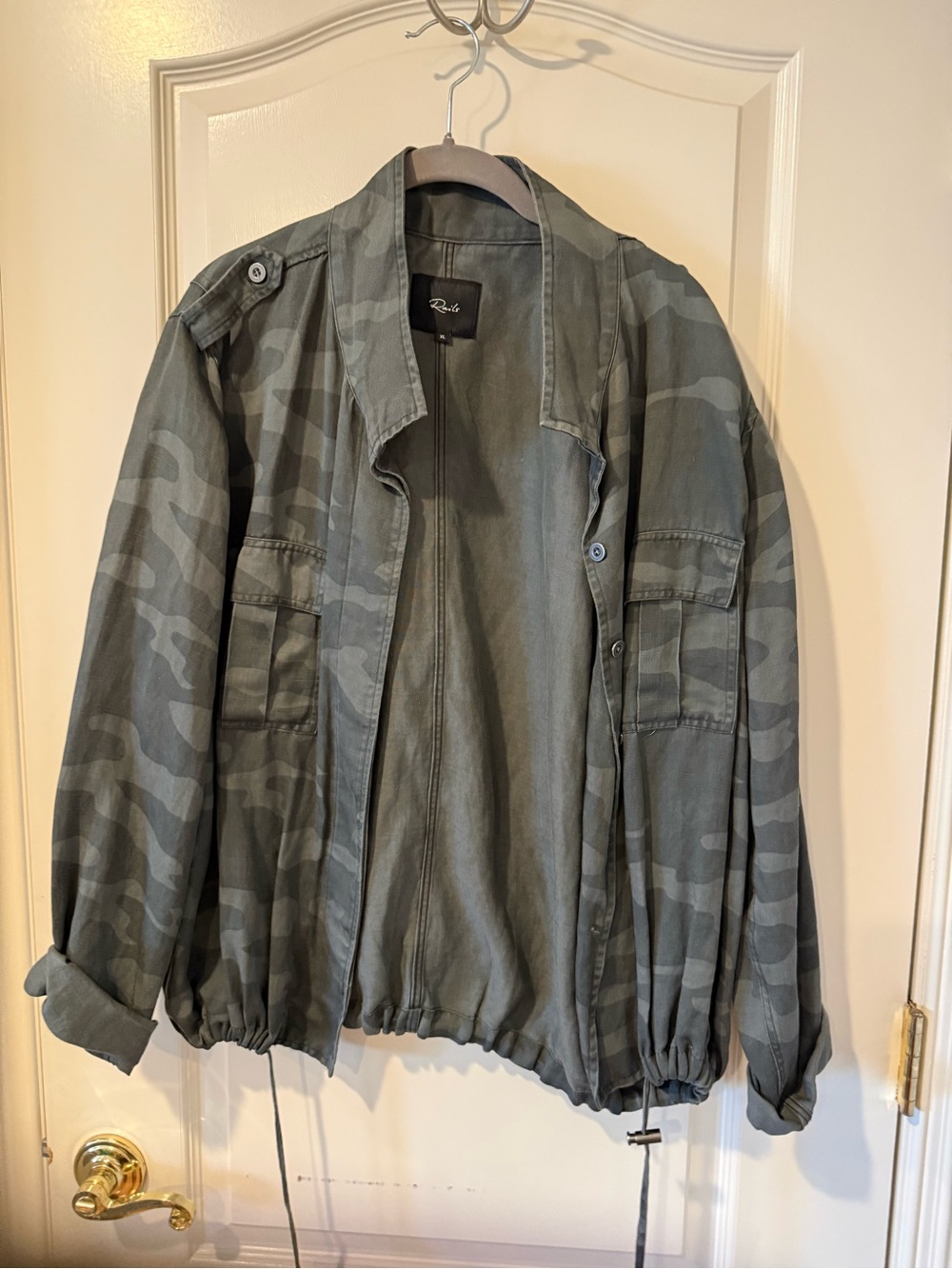 Rails Olive Green Camo Field Jacket